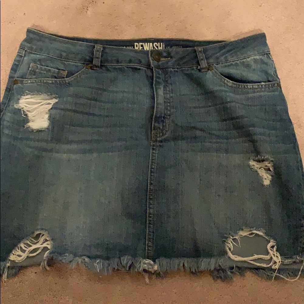Jean skirt!